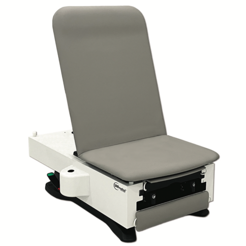 UMF FusionFREEDOM™ Exam Chair, 17" Low Seat Height - Morning Fog